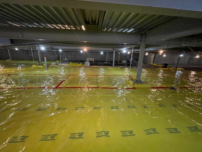 Underslab Vapour Barrier